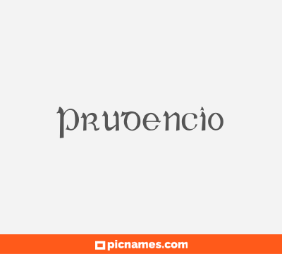 Prudencio