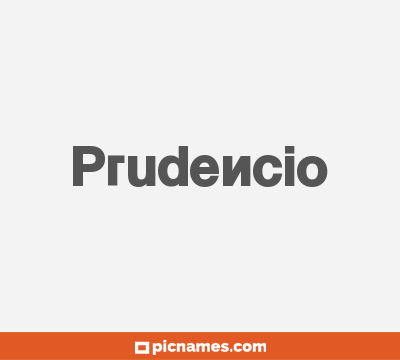Prudencio