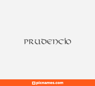 Prudencio