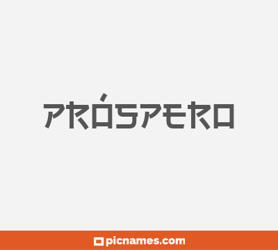 Próspero