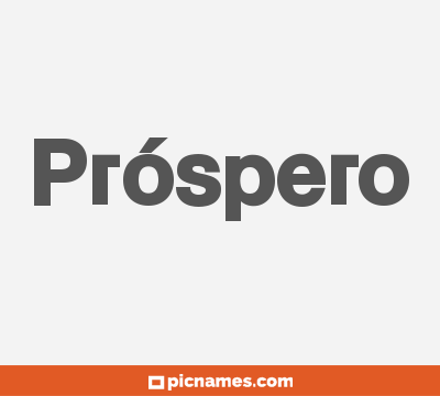 Próspero