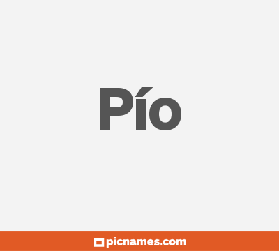 Pío