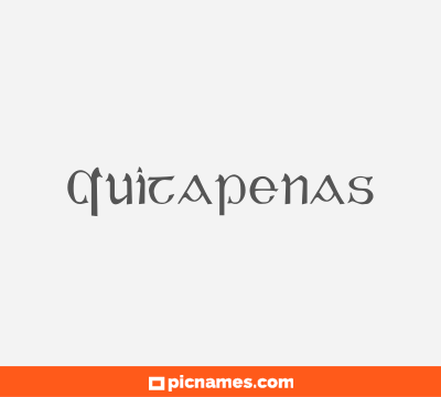 Quitapenas