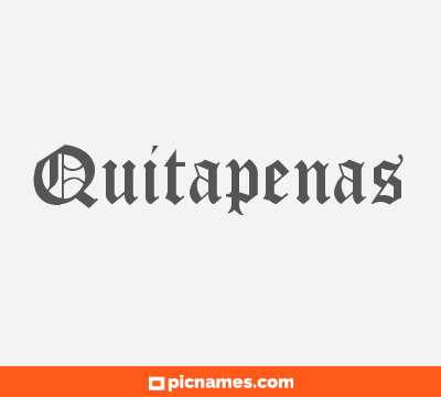 Quitapenas