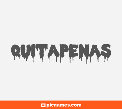 Quitapenas