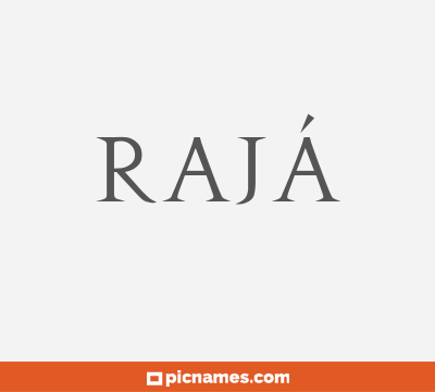 Rajá