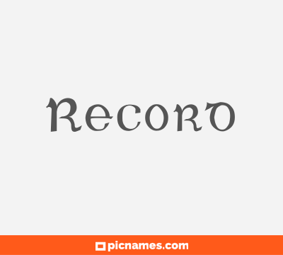 Record