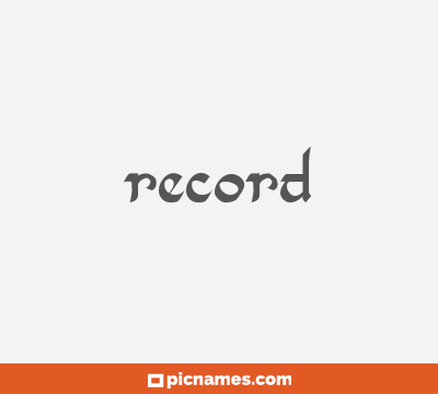 Record