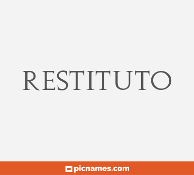 Restituto