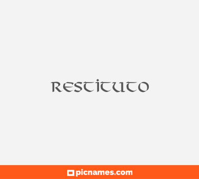 Restituto