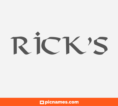 Rick’s