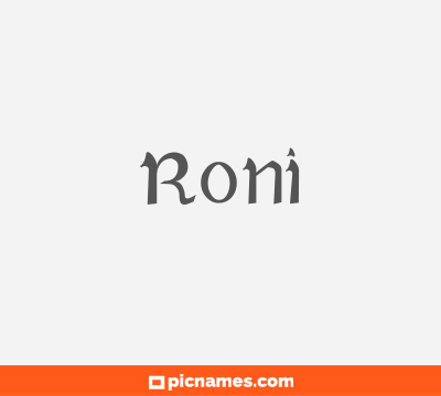 Roni