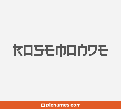 Rosemonde