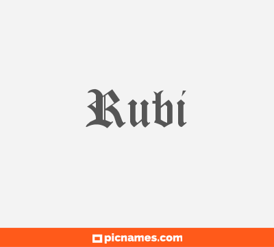 Rubi