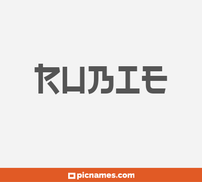Rubie