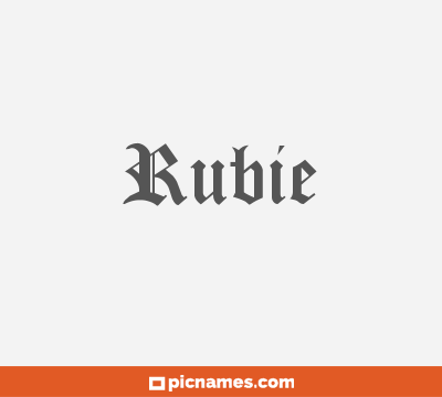 Rubie