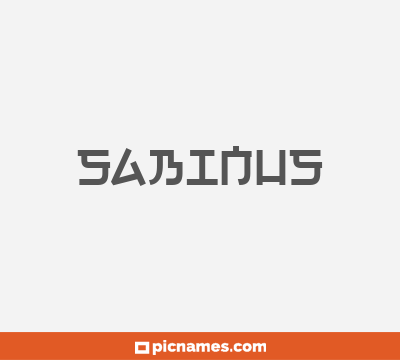 Sabinus