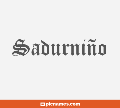 Sadurniño