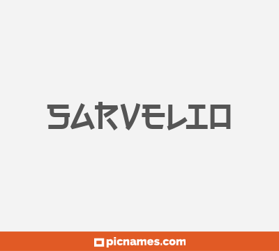 Sarvelio