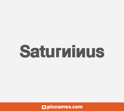 Saturninus