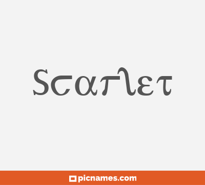 Scarlet