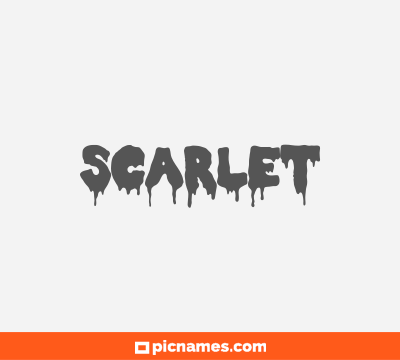 Scarlet