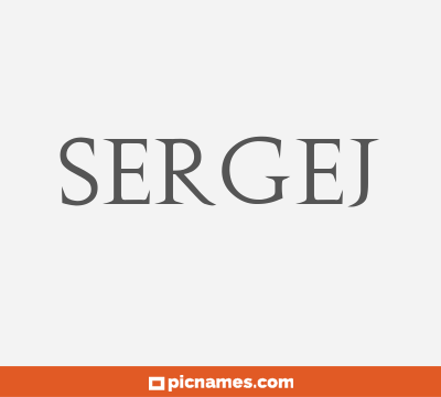 Sergej