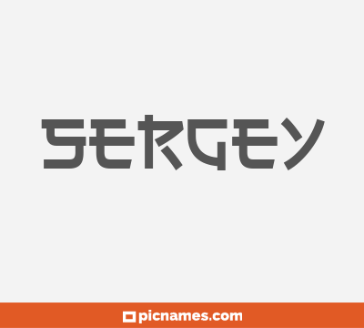 Sergey