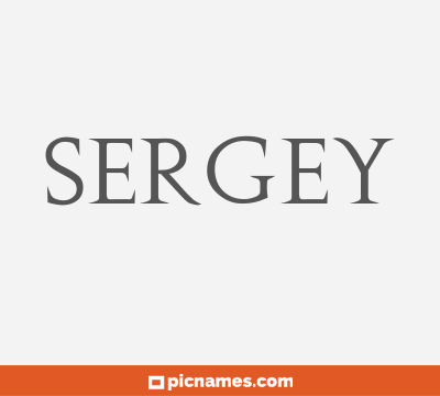 Sergey