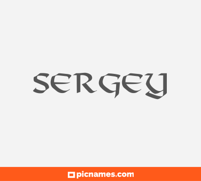 Sergey