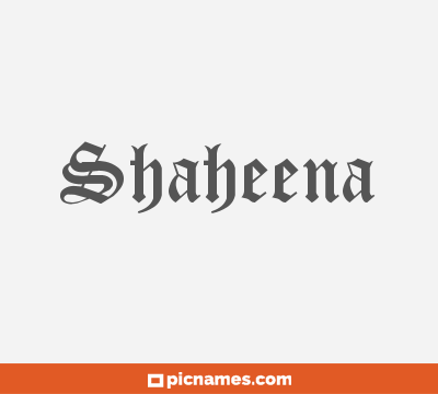 Shaheena