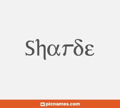 Sharde