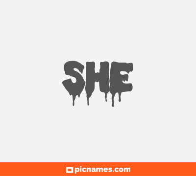 She