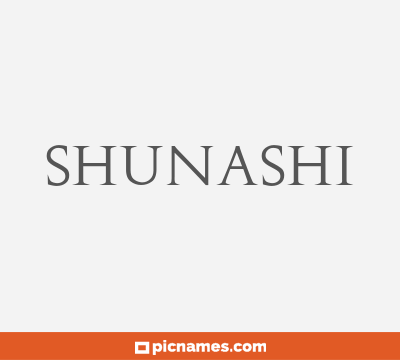 Shunashi