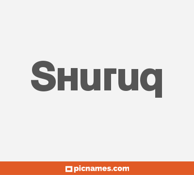 Shuruq