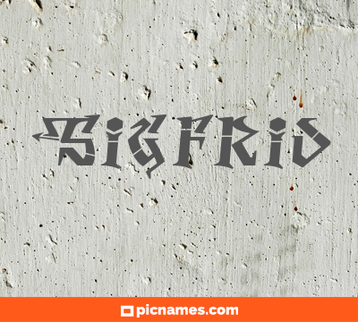 Sigfrid