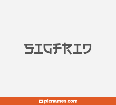 Sigfrid