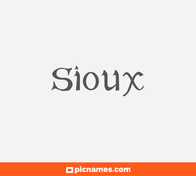 Sioux