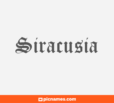 Siracusia