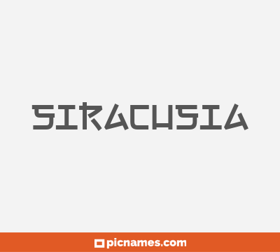 Siracusia