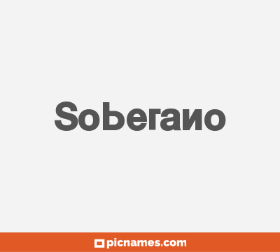 Soberano