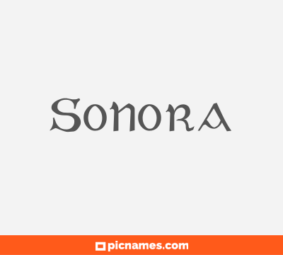 Sonora