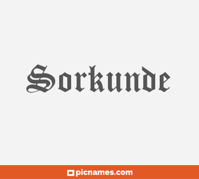 Sorkunde