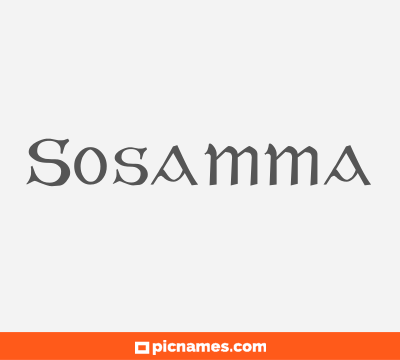 Sosamma