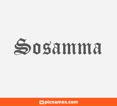 Sosamma