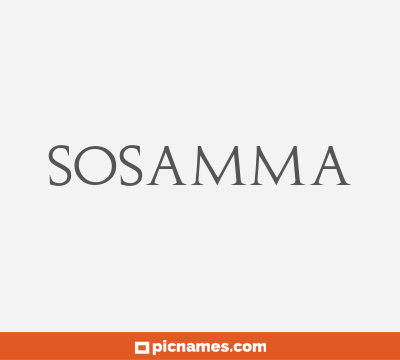 Sosamma