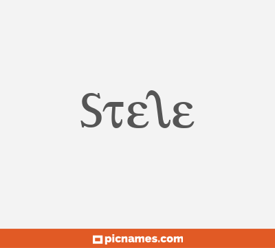 Stele