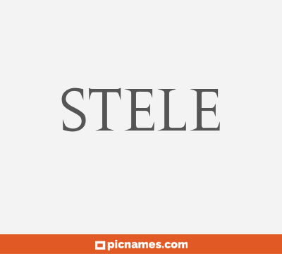 Stele