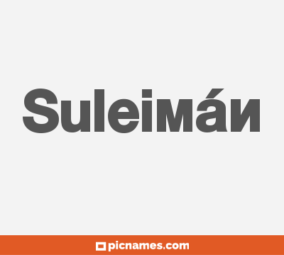 Suleimán