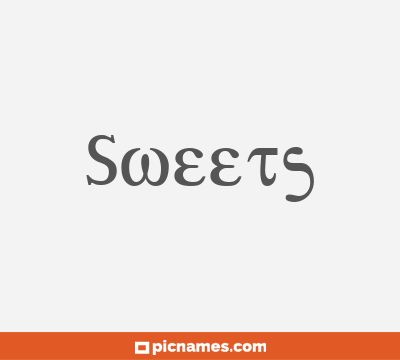 Sweets